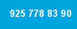 925 778 83 90